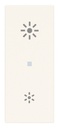 [60.16.31000A.RB] TECLA 1M AXIAL SIMBOLO DIMMER BLANCO LINEA VIMAR