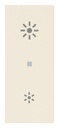 [60.16.31000A.RC] TECLA 1M AXIAL SIMBOLO DIMMER CANAPA LINEA VIMAR