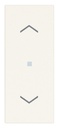 [60.16.31000A.FB] TECLA 1M AXIAL SIMBOLO FLECHA BLANCO LINEA VIMAR