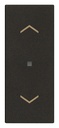 [60.16.31000A.FG] TECLA 1M AXIAL SIMBOLO FLECHA NEGRO LINEA VIMAR