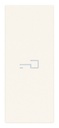 [60.16.31000A.PB] TECLA 1M AXIAL SIMBOLO LLAVE BLANCO LINEA VIMAR