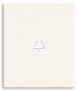 [60.16.31000A.2CB] TECLA 2M AXIAL SIMB.TIMBRE BLANCO LINEA VIMAR