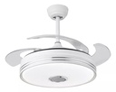 [90.01.398] VENTILADOR 3 ASPAS RETRACTIL LUZ Y TONOS, AVILA                                                                         