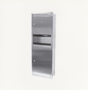 [79.16.CLD5832] DISPENSADOR DE TOALLAS DE MANO C/PAPELERA , A.INOX CLD-5832 METALES ALEADOS 