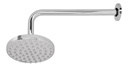 [79.24.REG-123] REGADERA REDONDA ULTRADELGADA 6" CROMADA REG-123 UNIQUE