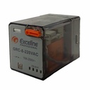 [90.02.GRC-8-24VDC] RELE 8 PINES BOBINA 24VDC DE 10A/250 GRC-08-024VDC EXCELINE