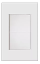 [KOB-E7200W] INTERRUPTOR DOBLE 15AMP - 125V BLANCO-DELUXE,TANIA