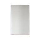 [KOB-E7141MS] TAPA CIEGA METALICO PLATA,TANIA