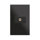 [KOB-E7152B] TOMA PARA CABLE COAXIAL NEGRO,TANIA