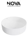 [NVLAV7731] LAVAMANOS REDONDO 35CM BLANCO, NOVA