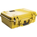 [60.10.1500AM] MALETIN DE PROTECCION PLASTICO 1500 AMARILLO, PELICAN