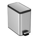 [79.24.PAP-707] PAPELERA RECTANGULAR 8 LTS ACERO INOX. EKO