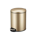 [79.24.PAP-713] PAPELERA 8 LTS GOLD ACERO INOX. EKO