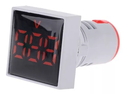 [60.19.AD101-22VMS-R] INDICADOR DE VOLTAJE AD101-22VMS ROJO AC20-500V CUADRADO ANDELI