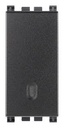 [60.16.19000] INTERRUPTOR 1P 10A GRIS ARKE VIMAR