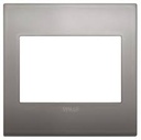 [60.16.19653.10] PLACA 3M METAL NIQUEL NEGRO CLASSIC ARKE VIMAR