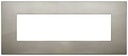 [60.16.19657.08] PLACA 7M METAL INOX CEPILLADO CLASSIC ARKE VIMAR