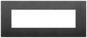 [60.16.19657.71] PLACA 7M TECNO NEGRO CLASSIC ARKE VIMAR