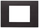 [60.16.19683.81] PLACA 3M TECNO NEGRO ROUND ARKE VIMAR