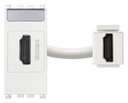 [60.16.19346.B] TOMA HDMI C/CABLE BLANCO ARKE VIMAR