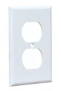 [TAN-70W] TAPA PLASTICA P/TOMACORRIENTE 270 DOBLE BLANCO TANIA