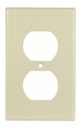 [KOB-070] TAPA PLASTICA P/TOMACORRIENTE 270 DOBLE  BEIGE TANIA