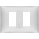 [60.16.09679.21] PLACA 2M LATERALES PLATA MATE NEVE VIMAR
