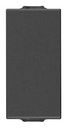 [60.16.09041.CM] MODULO CIEGO CARBON MATTE NEVE VIMAR 