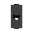 [60.16.09338.9.CM] TOMA INTERNET CAT 5 UTP CARBON MATE NEVE VIMAR 