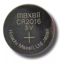 [02.02.2124] BATERIA LITIO TIPO BOTON CR2016 3V MAXELL