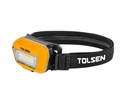 [60012] LINTERNA LED DE CABEZA RECARGABLE 300 LUMENES 3W 6500K TOLSEN