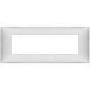 [60.16.09677.21] PLACA 7M PLATA NEVE VIMAR 