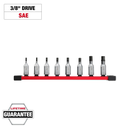 [31.01.48-22-9531] JUEGO DE DADOS C/PUNTAS TORX 10 PZAS 3/8" MILWAUKEE