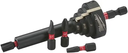 [31.01.48-32-2350] PORTA BROCAS P/ESCARIADO D/CONDUCTOS SHOCKWAVE 5 PZAS MILWAUKEE
