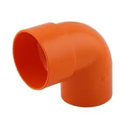 CODO 160 MM X 90° (6") REFORZADO, AGUAS SERVIDAS, PVC