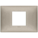 [60.16.09672.23] PLACA 2M CENTRAL TECNO TITANIO MATE NEVE VIMAR 