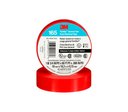 [67.01.RO] CINTA AISLANTE 3M TEMFLEX 165 COLOR ROJO 3/4" X 18,3mts