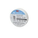 [67.01.505BL] CINTA AISLANTE 3M TEMFLEX 165 COLOR BLANCO 3/4" X 18,3mts