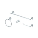 [02.03.GA-010] ACCESORIOS DE BAÑO 4 PCS GA-010 CROMADO COFLEX