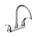 [02.03.GF-D300] GRUPO FREGADERO 8" CROMADO GF-D300 COFLEX