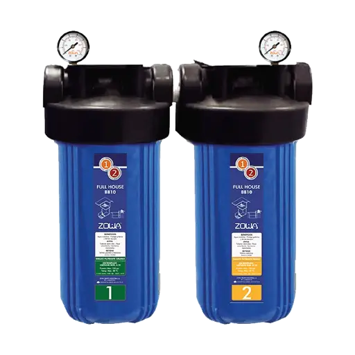 [79.10.TWIN10X4.5] FILTRO FULL HOUSE DOBLE 10" X 4,5", H2O