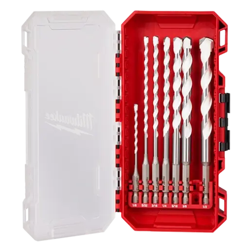 [31.01.48-20-8899] JUEGO DE 7 MECHAS PUNTA DE CARBURO PARA MATERIALES MULTIPLES MILWAUKEE