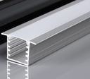 [60.11.FX2020A] PERFIL 27X20MM EMPOTRABLE DE ALUMINIO DE 3M, ILUMINAK