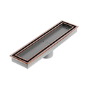 [79.QM.88.300.12BR] REJILLA LINEAL LAGOS 12"X3" (INSERTO DE BALDOSA) BRONCE QM
