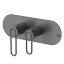 [QM.14.700.4006GR] DUCHA MIXER 2 FUNCIONES LOTUS GUN GREY QM