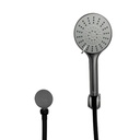 [79.QM.14.700.6000GR] DUCHA DE MANO DELTA 5 FUNCIONES GUN GREY QM