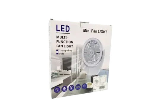 [60.11.MD115] VENTILADOR LED RECARGABLE FRESH 9 ECO, ILUMINAK