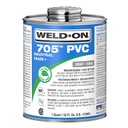 [09.01.03P05104] PEGA PVC 1/4 GAL 705 WELD ON