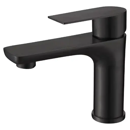 [79.19.MET-621] MONOMANDO MEZCLADOR PARA LAVAMANOS METALICO COLOR NEGRO