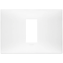 [60.16.09671.11] PLACA 1M CENTRAL BLANCO MATE NEVE VIMAR